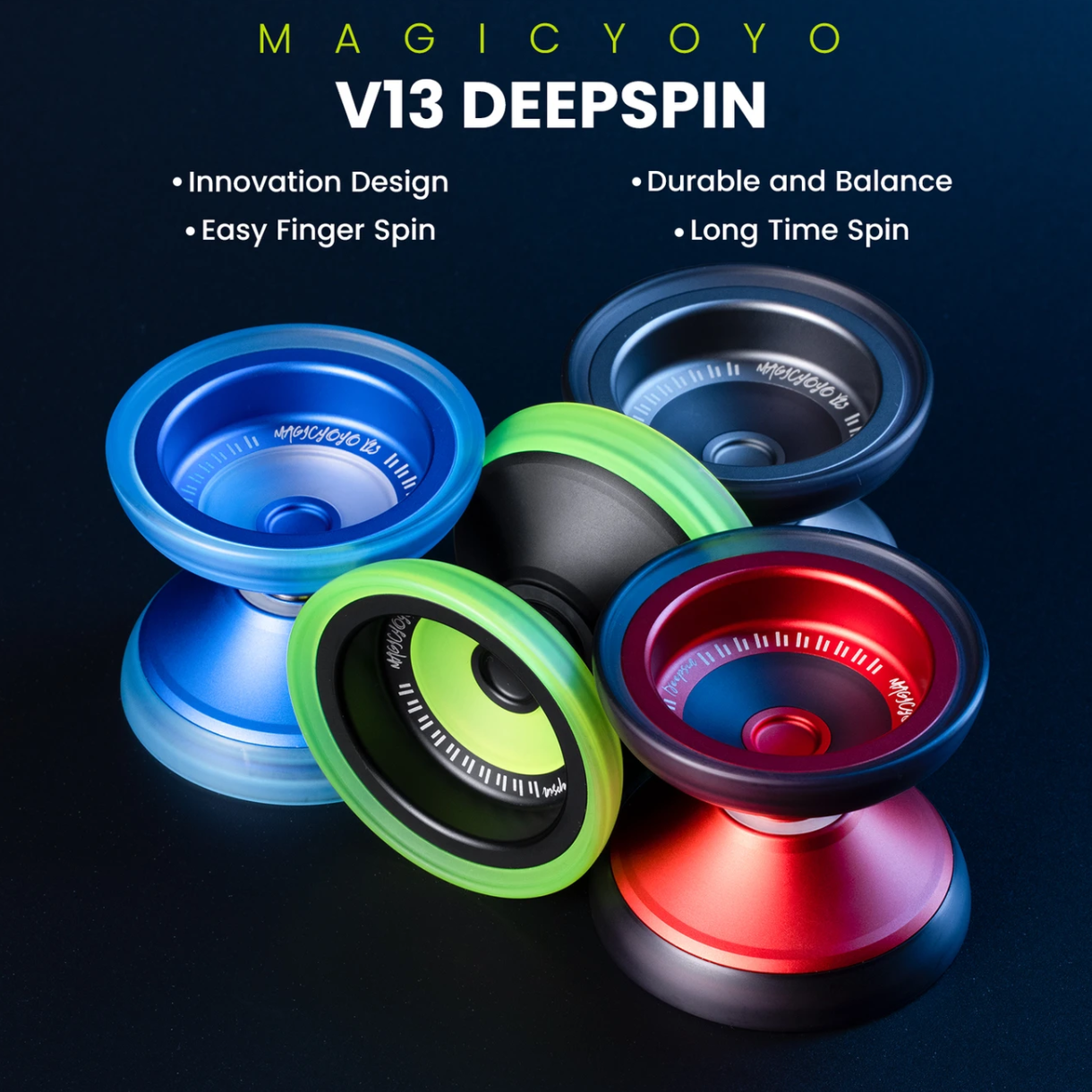 V13 deepspin yoyo all poster