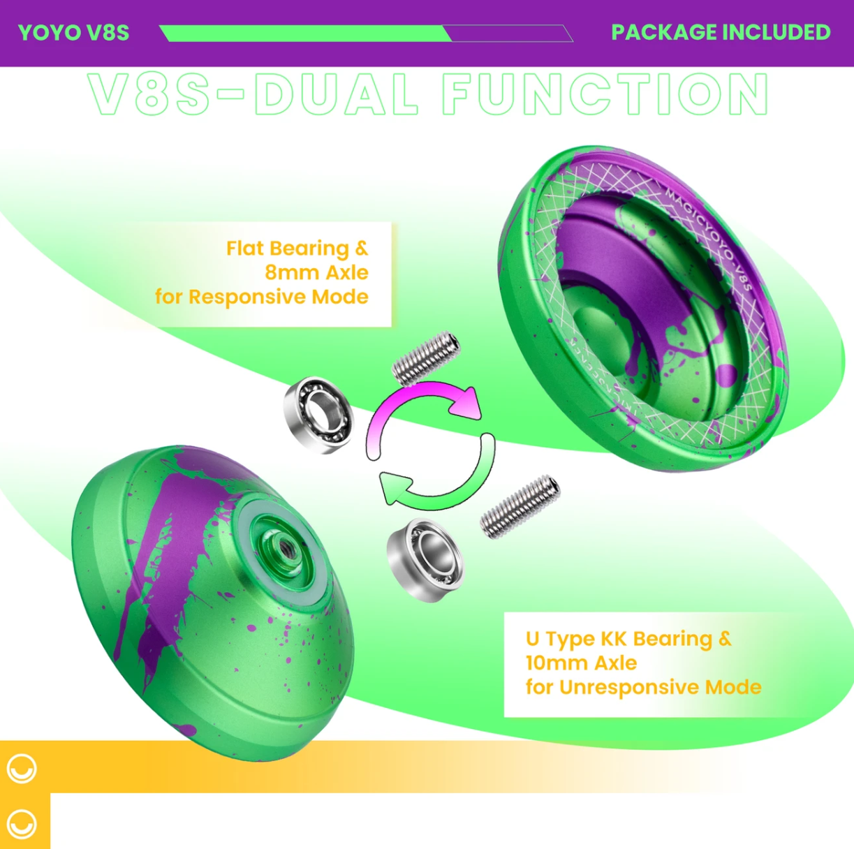 V8S Trickseeker (with upgrade kit)