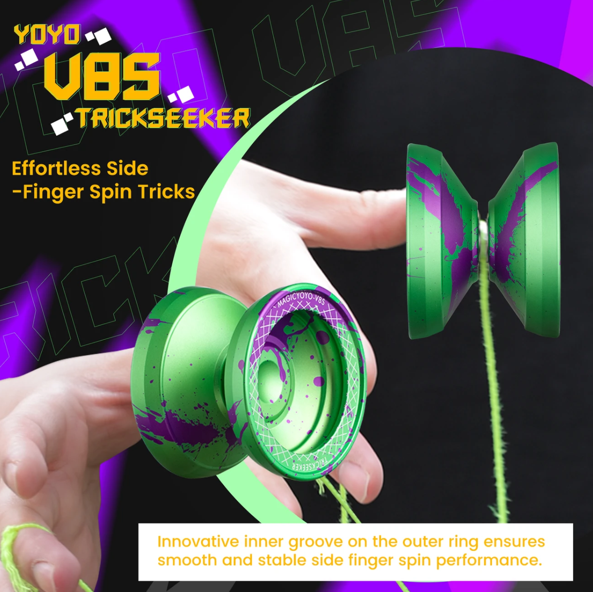 V8S Trickseeker (with upgrade kit)