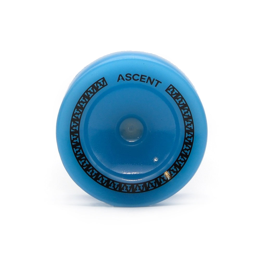 ascent yoyo glow blue face