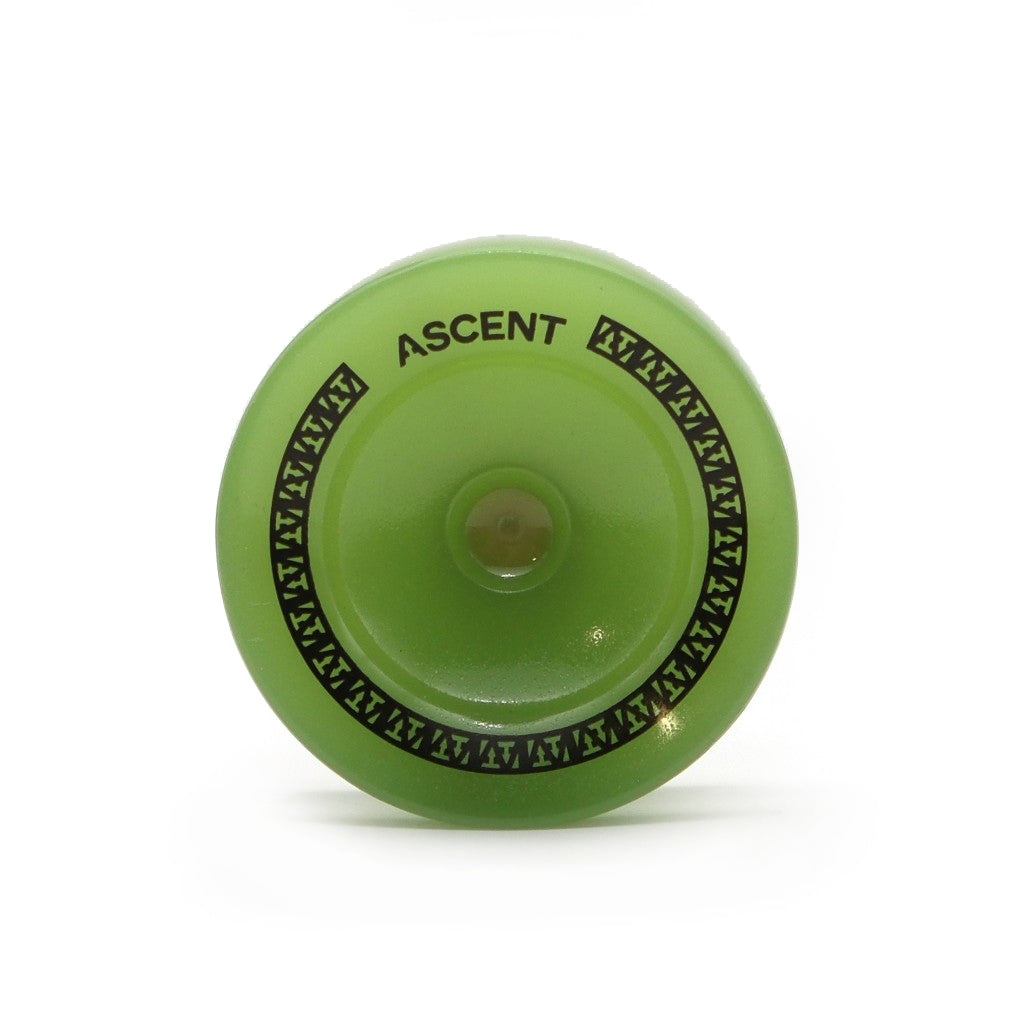 ascent yoyo glow green face