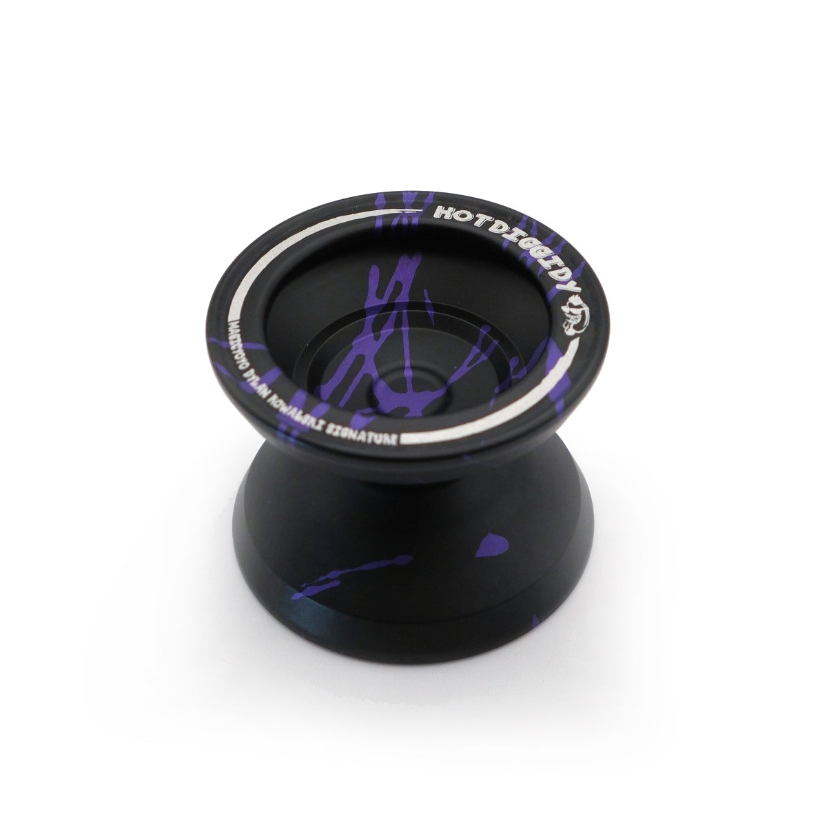 hotdiggidy yoyo black purple top