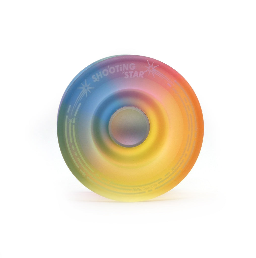 shooting star yoyo rainbow fade face