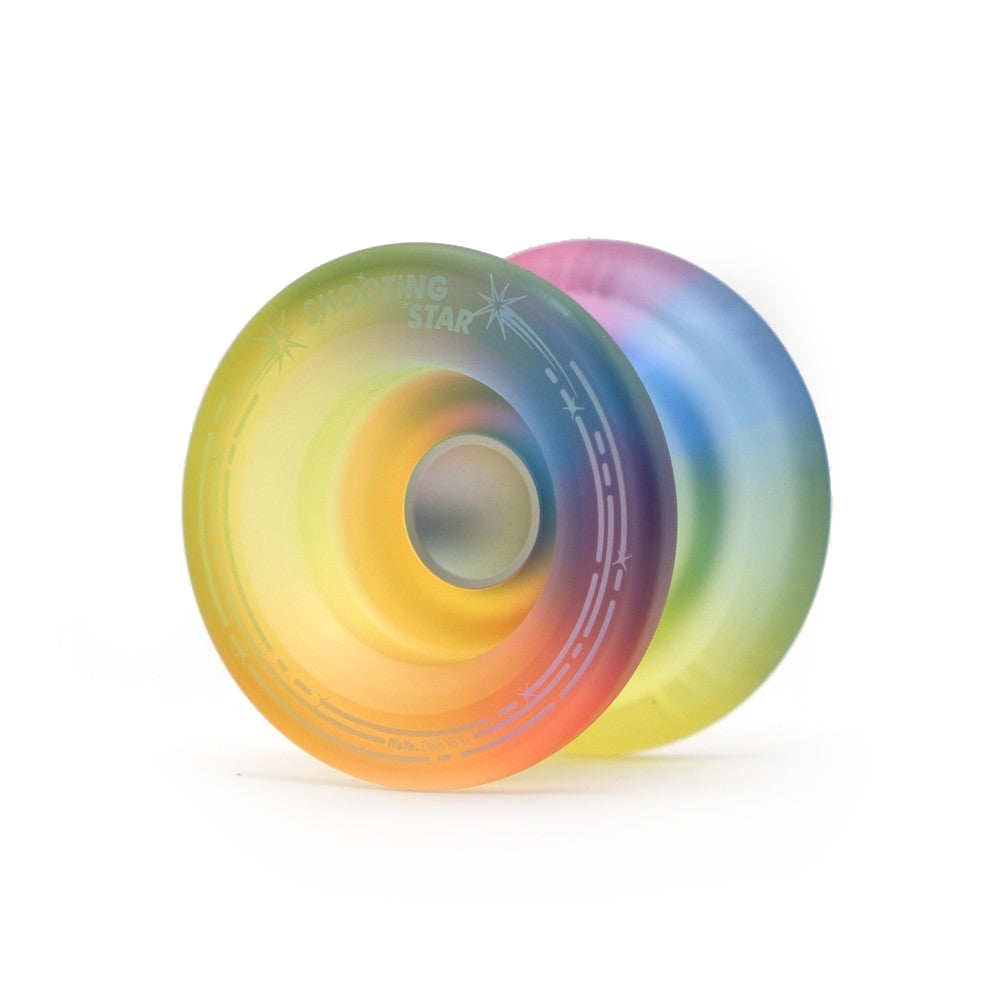 shooting star yoyo rainbow fade front