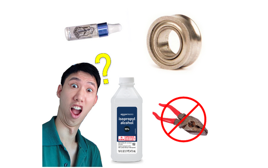 how to clean and maintain your unresponsive yoyo bearing.