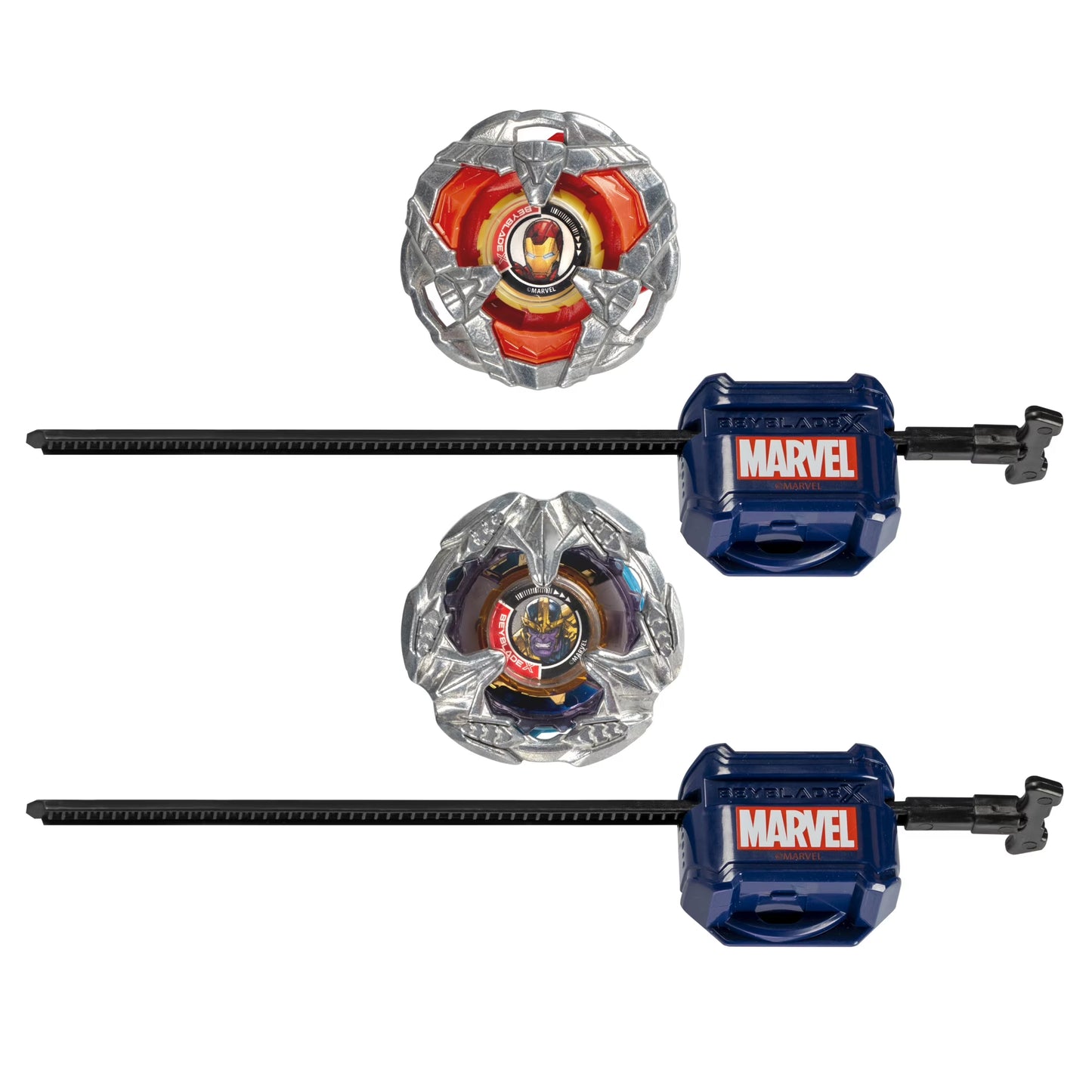 Iron Man 4-80B, Thanos 4-60P Dual Pack Set