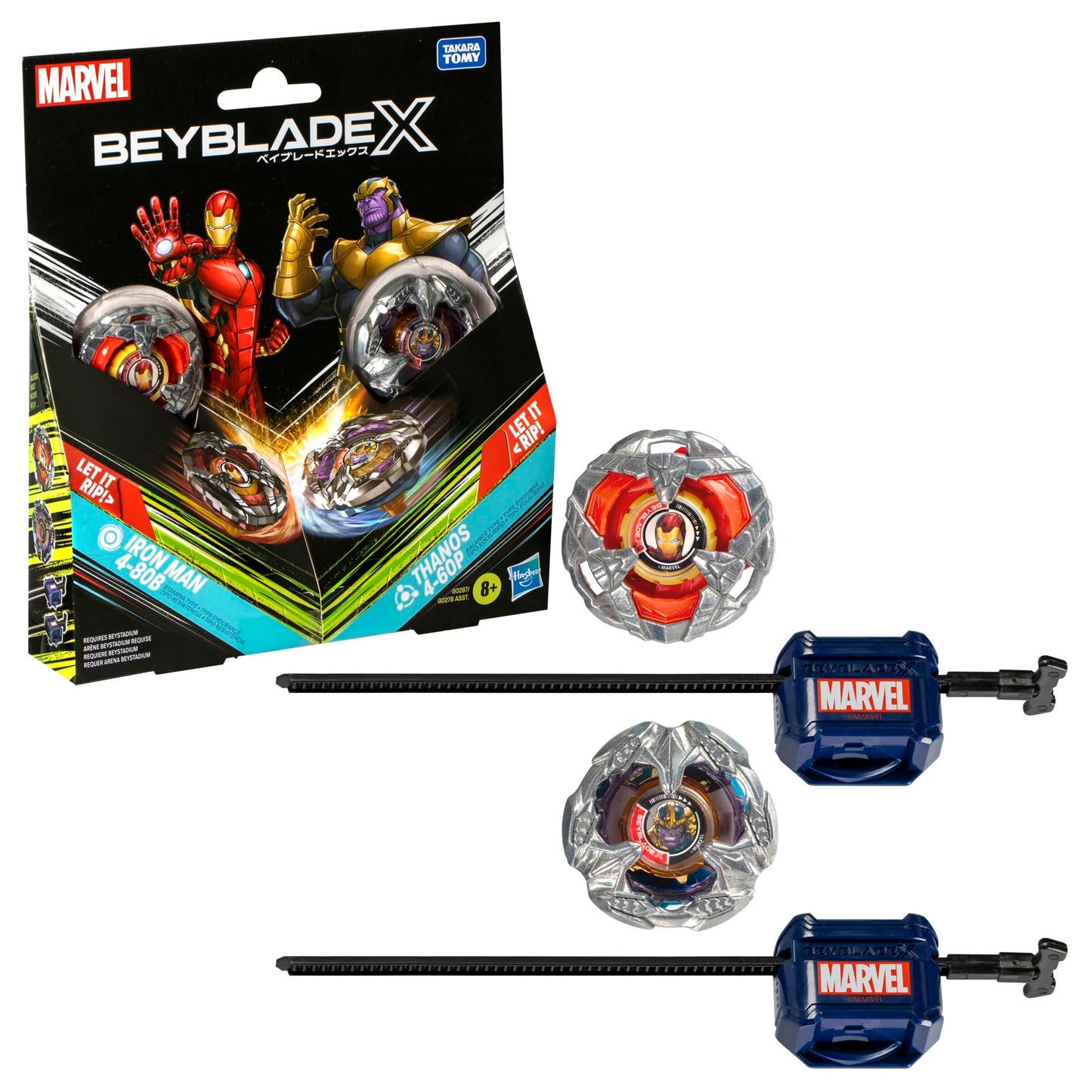 Iron Man 4-80B, Thanos 4-60P Dual Pack Set