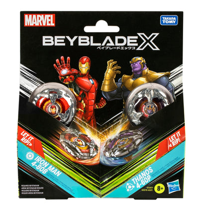 Iron Man 4-80B, Thanos 4-60P Dual Pack Set