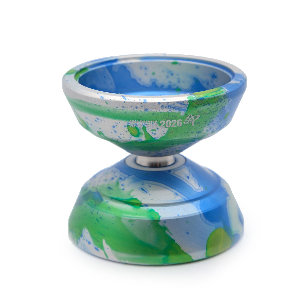 yozean whaleshark yoyo green blue silver splash AP edition
