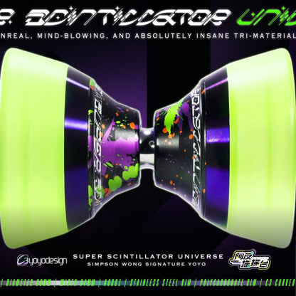 Super Scintillator Universe