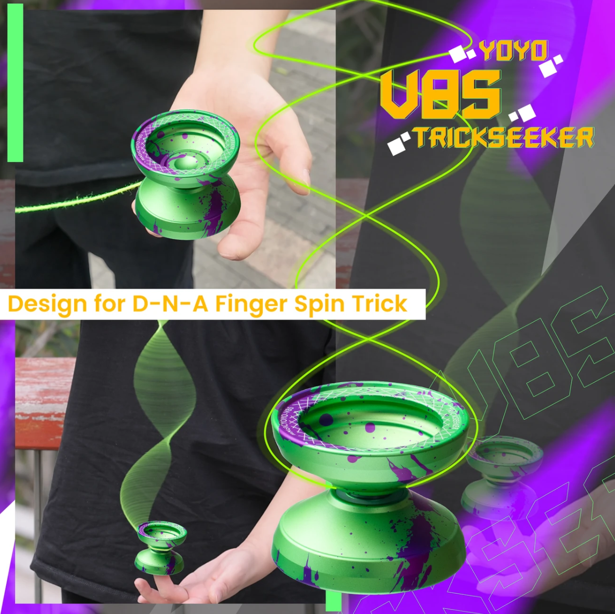 V8S Trickseeker (with upgrade kit)