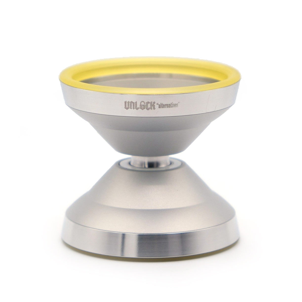 alternatives UNLOCK yoyo volt silver yellow front