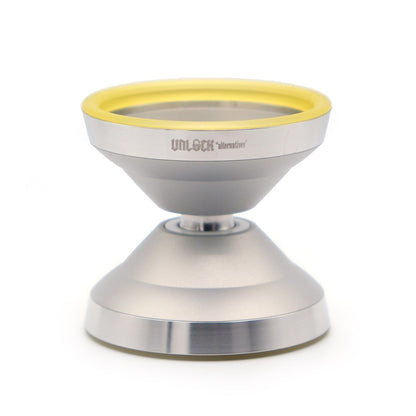alternatives UNLOCK yoyo volt silver yellow front