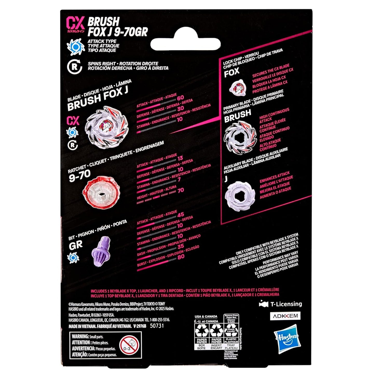 Brush Fox J 9-70GR CX Starter Pack