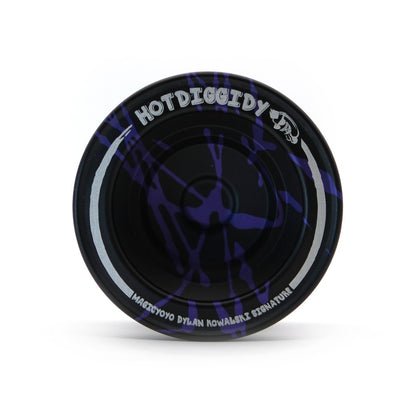 hotdiggidy yoyo black purple face