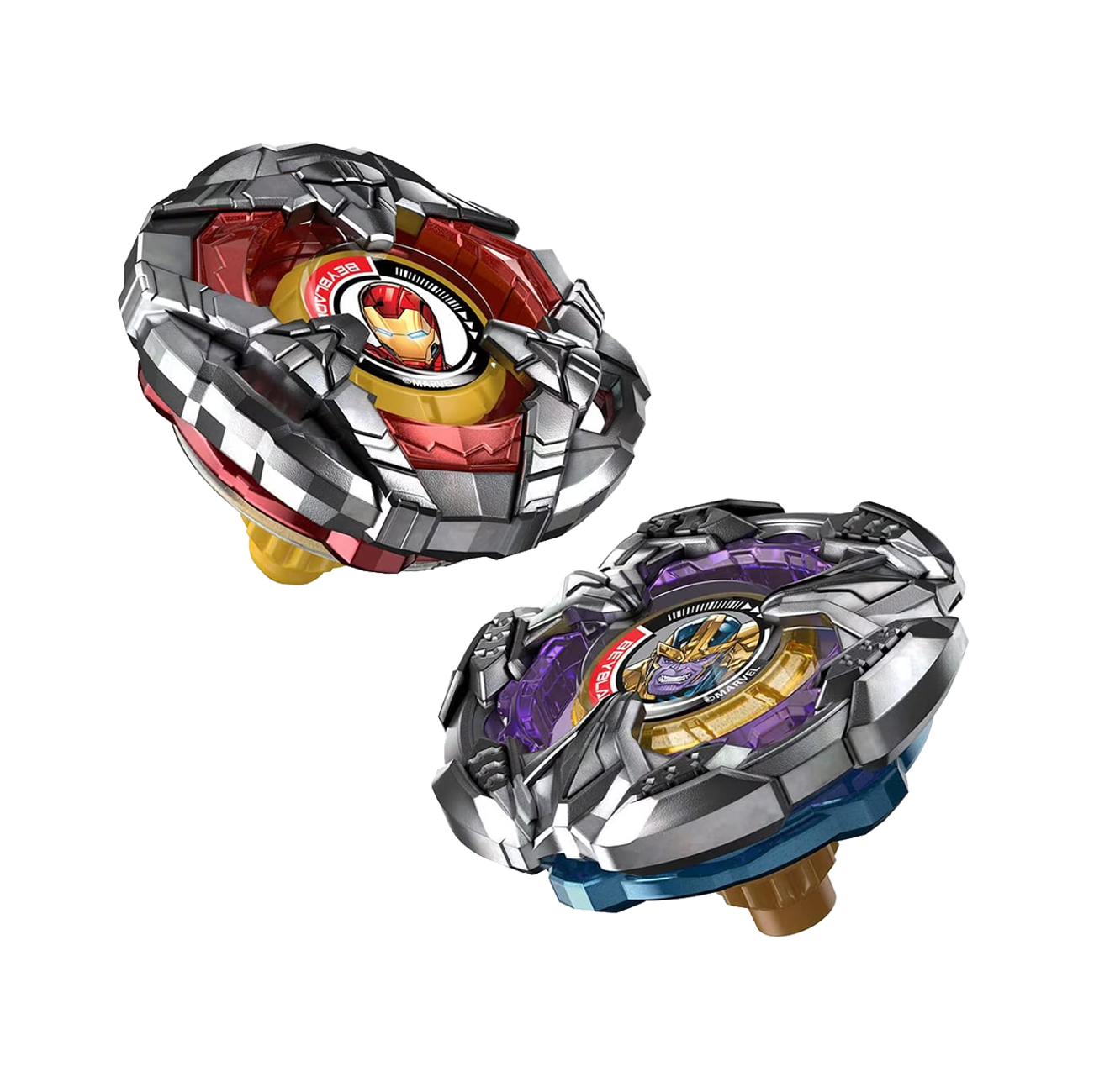 Iron Man 4-80B, Thanos 4-60P Dual Pack Set