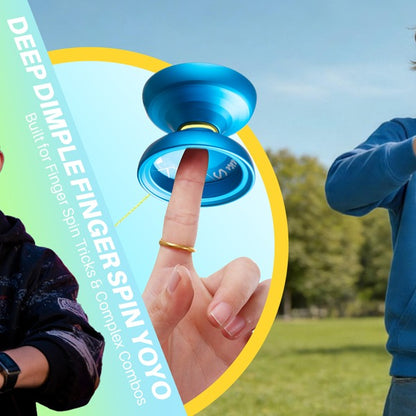 magicyoyo v15 fingerspin poster using the v15 spintrace yoyo