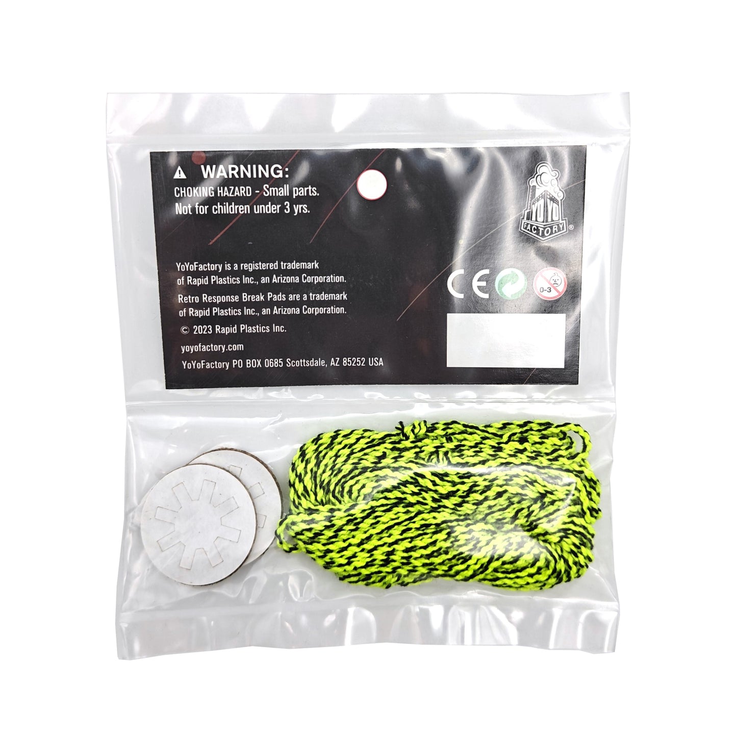 Retro YoYo Cork Response Pads / String set